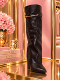 Knee High Leather Boots