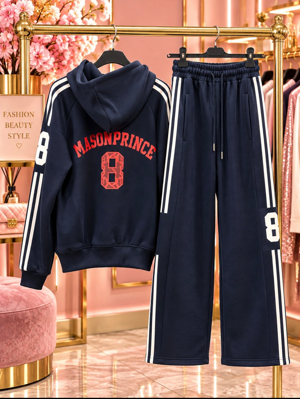 Navy No.8 Tracksuit