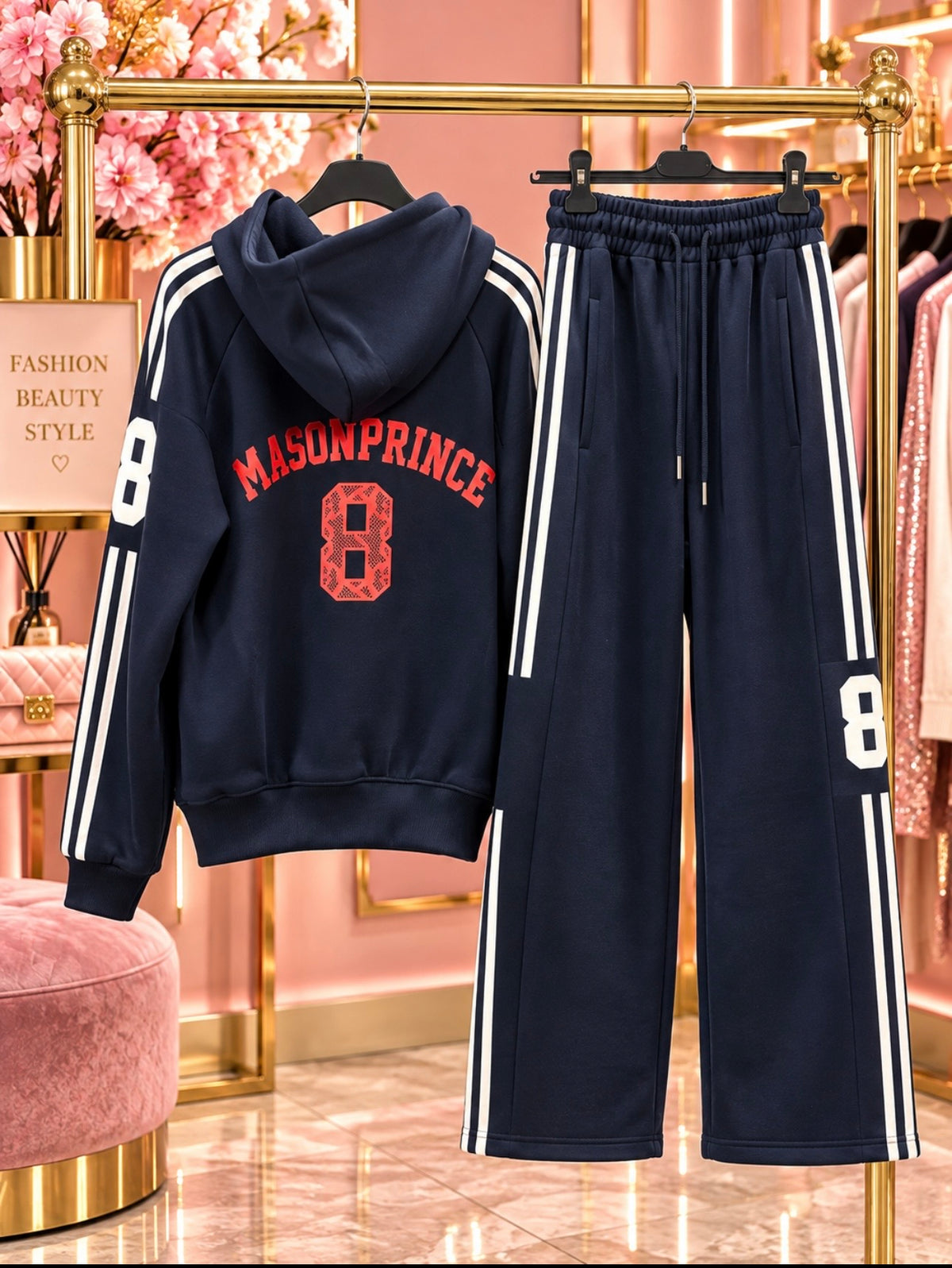 Navy No.8 Tracksuit